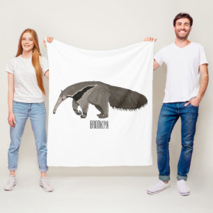 Manta Polar Anteater personalizado ilustracion
