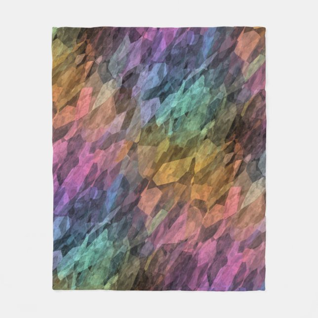 Manta Polar antecámara de inspiración - cristal arco iris : (Anverso)