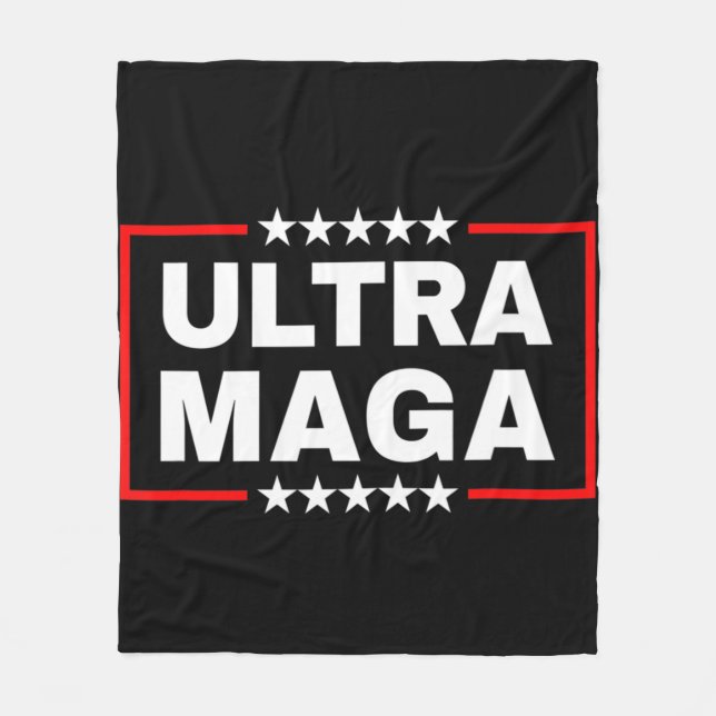 Manta Polar Anti Joe Biden Ultra Maga  (Anverso)