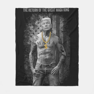 Manta Polar Anti Joe Biden Ultra Maga El Regreso De La Gran