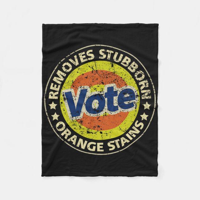 Manta Polar Anti-trump Vote Detergent Funny Gifts  (Anverso)