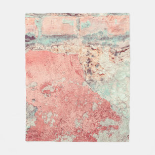 Manta Polar Antiguo muro de hormigón texturado con defectos na