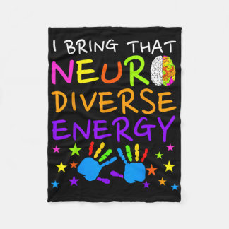 Manta Polar Anuncio de Chicas de sensibilización sobre el auti