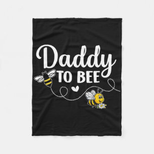 Manta Polar Anuncio de Embarazo Revelación de Género Daddy To 