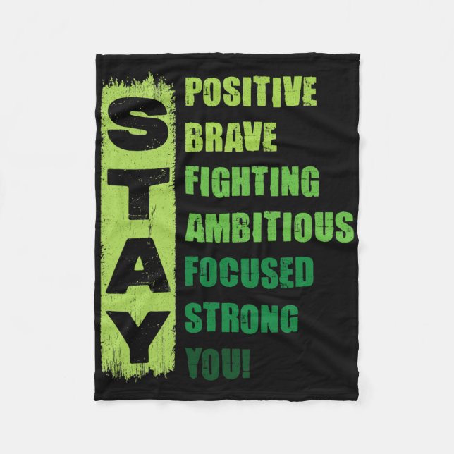 Manta Polar Aparato de sensibilización sobre la salud mental q (Anverso)