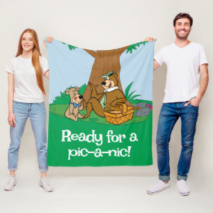 Manta Polar Aperitivo para picnic y boco-boo de yogi