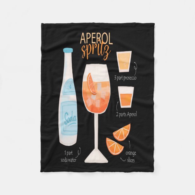 Manta Polar Aperol Spritz Cocktail (Anverso)