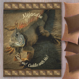 Manta Polar Aplastamiento con Pedro la Iguana 0768