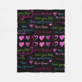 Manta Polar Aplausos secretos, primer amor Diversión de regalo