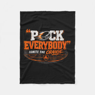 Manta Polar Aplicador de hockey naranja