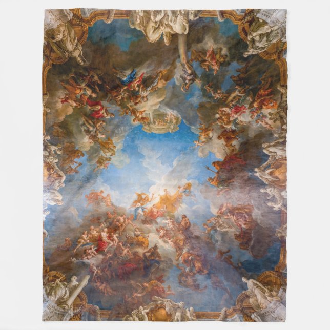 Manta Polar Apoteosis de Hércules en Chateau de Versalles (Anverso)
