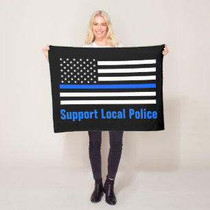 Manta Polar Apoyar la delgada línea azul de la policía local