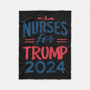 Manta Polar Apoyo a las enfermeras reeleccionarias de Trump 20