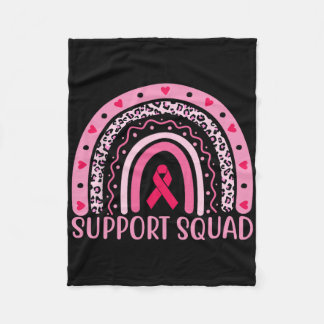 Manta Polar Apoyo al cáncer de mama Escuadrón Guerrero Cáncer