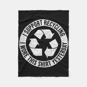Manta Polar Apoyo El Reciclaje Que Ayer Llevé Esta Camisa