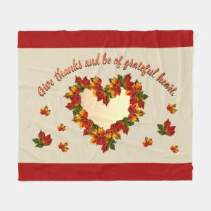 Manta Polar Apreciable Heart Fleece Blanket