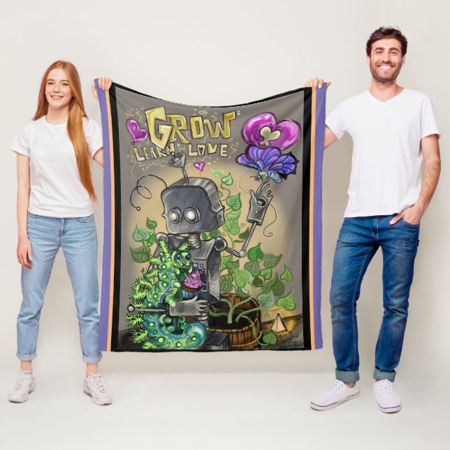 Manta Polar Aprende a amar a Smooshie y a bloguear (In situ)