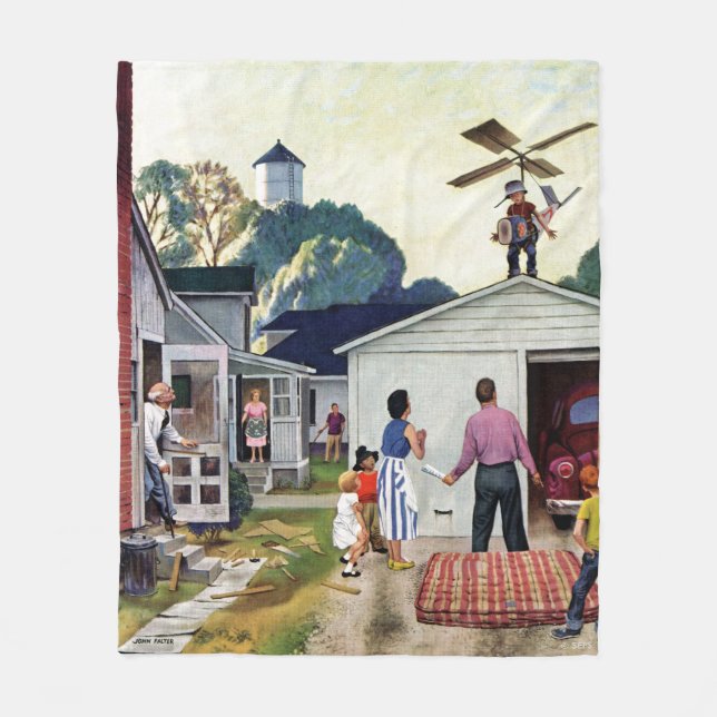 Manta Polar Aprender a volar (Anverso)