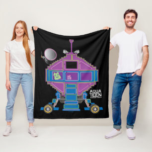 Manta Polar Aqua Adolescente fuerza de hambre auto Mooninites