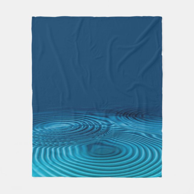 Manta Polar Aqua Blue Ripples (Anverso)