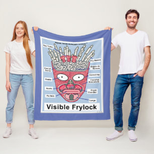 Manta Polar Aqua Teen Hunger Force Visible Frylock Poster