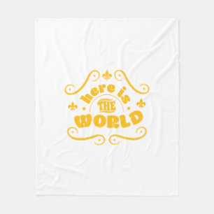 Manta Polar Aquí está el mundo