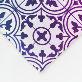 Manta Polar árabe de diseño marroquí