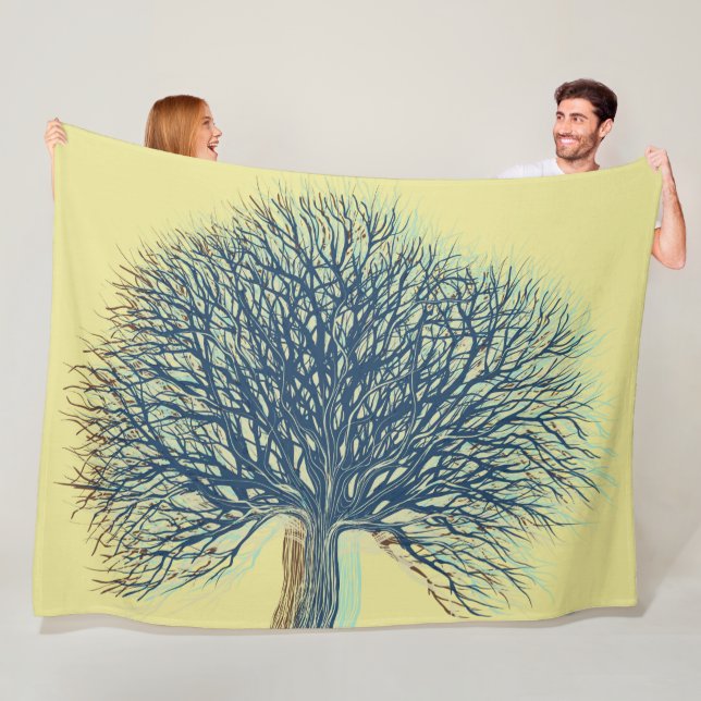 Manta Polar Árbol de invierno (In situ)