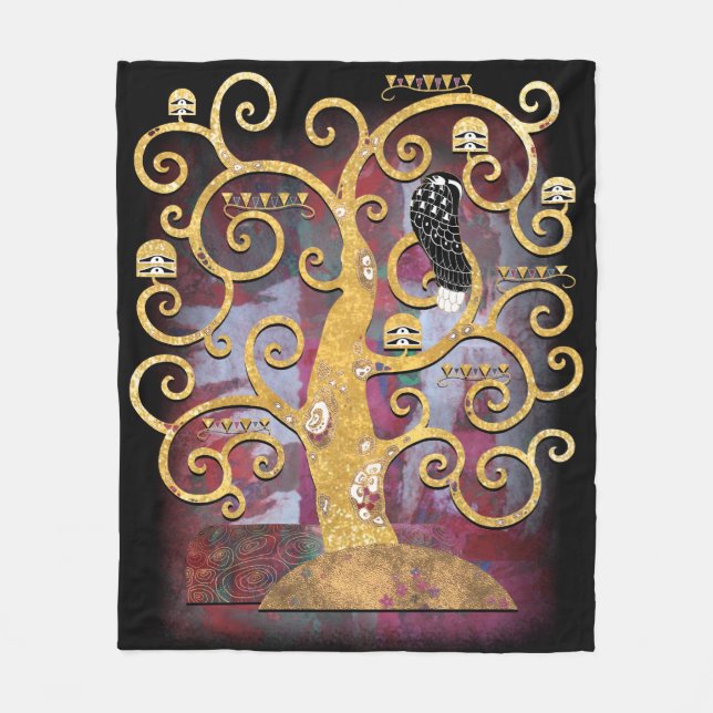 Manta Polar Árbol de la vida (Anverso)