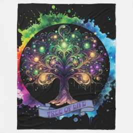 Manta Polar Árbol de la Vida v2