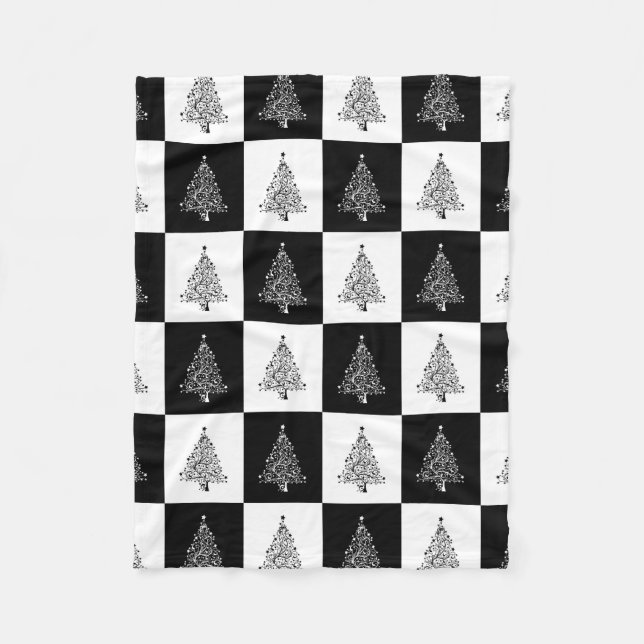 Manta Polar Árbol de Navidad (Anverso)