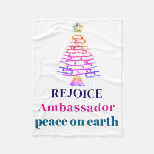 Manta Polar Árbol de Navidad