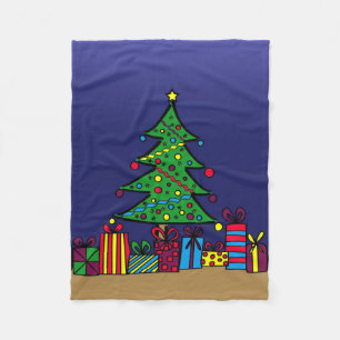 Manta Polar árbol de Navidad