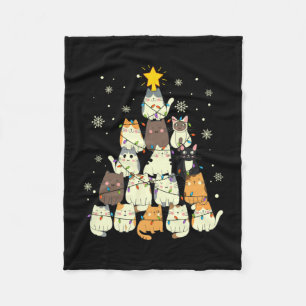 Manta Polar Árbol de navidad de Feliz Navidad