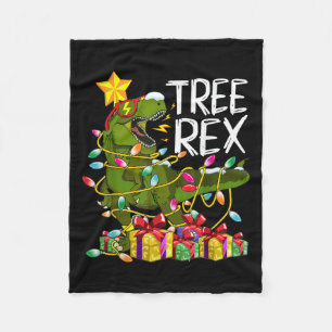 Manta Polar Árbol de Navidad Dinosaurio Pajama Rex Reptiles Gi
