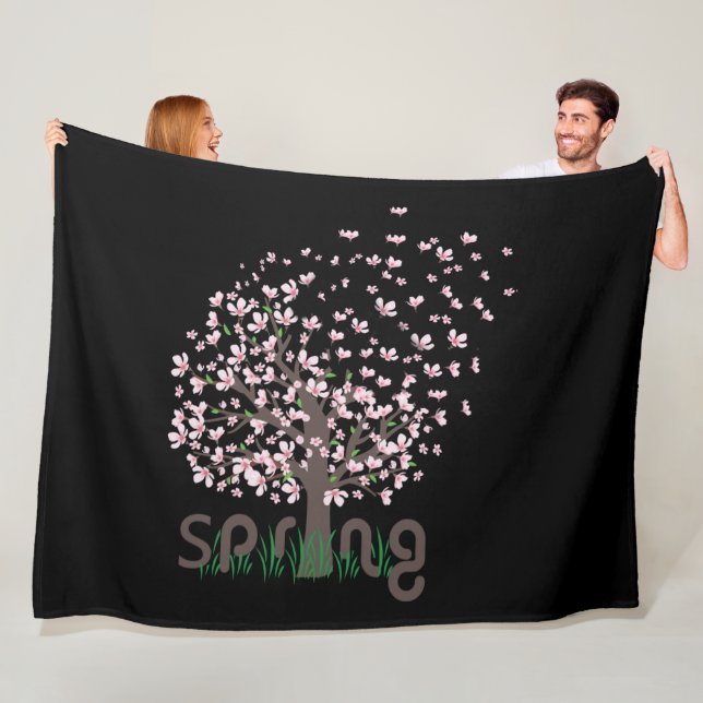 Manta Polar Árbol de primavera (In situ)