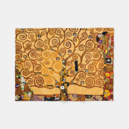 Manta Polar Árbol de vida por Gustav Klimt Bella Artes