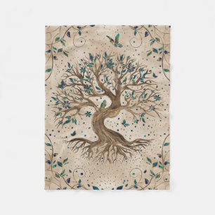 Manta Polar Árbol de vida - Yggdrasil
