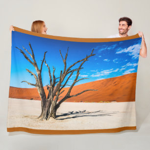 Manta Polar Árbol muerto en Deadvlei, Namibia