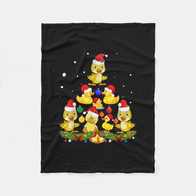 Manta Polar Árbol navideño (Anverso)