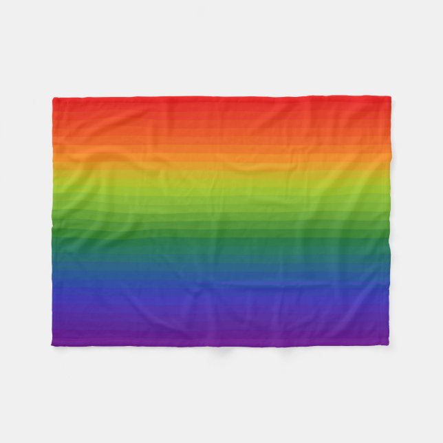 Manta Polar Arcoiris (Frente (Horizontal))