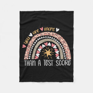 Manta Polar Arcoiris Eres Más Que Un Día De Prueba De Puntuaci