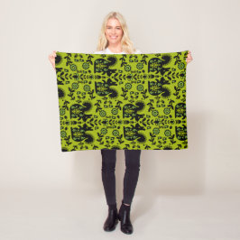 Manta Polar Ardilla Escandinavia Nórdica Arte Popular