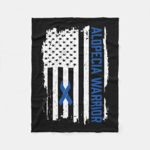 Manta Polar Areata Apoyo Guerrero Alopecia Areata Conciencia 1