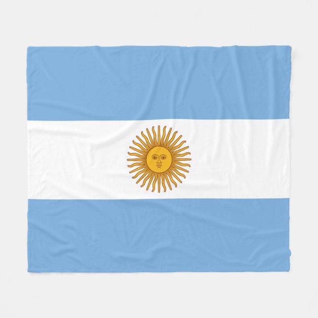 Manta Polar Argentina (Frente (Horizontal))