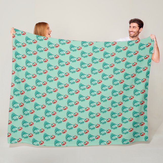 Manta Polar Ariel Fleece Blanket (In situ)