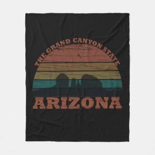 Manta Polar Arizona Sedona paisaje az vintage