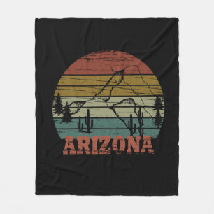 Manta Polar Arizona Sedona paisaje az vintage