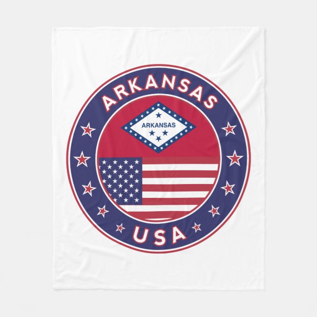 Manta Polar Arkansas (Anverso)