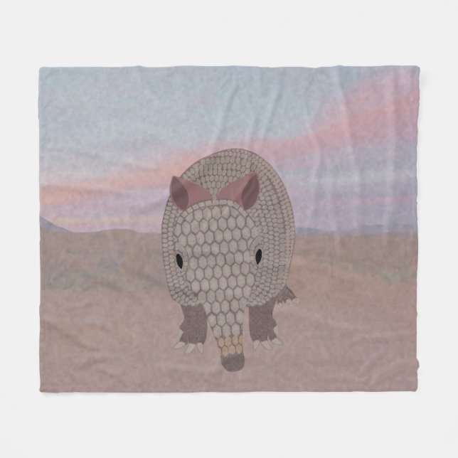 Manta Polar Armadillo Fleece Blanket (Frente (Horizontal))